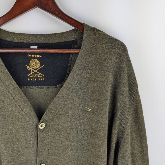 Men's Diesel Cardigan - Picture 2 of 4